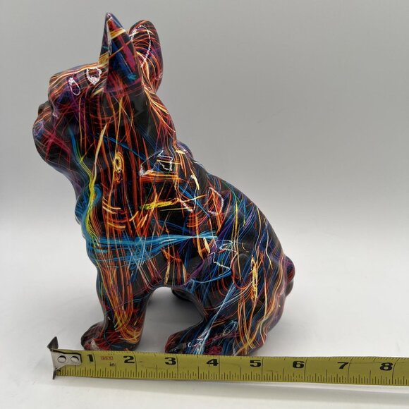 Graffiti Statue Supernova Mischievous Fun Personality French Bulldog Groovy Gift - Picture 11 of 13